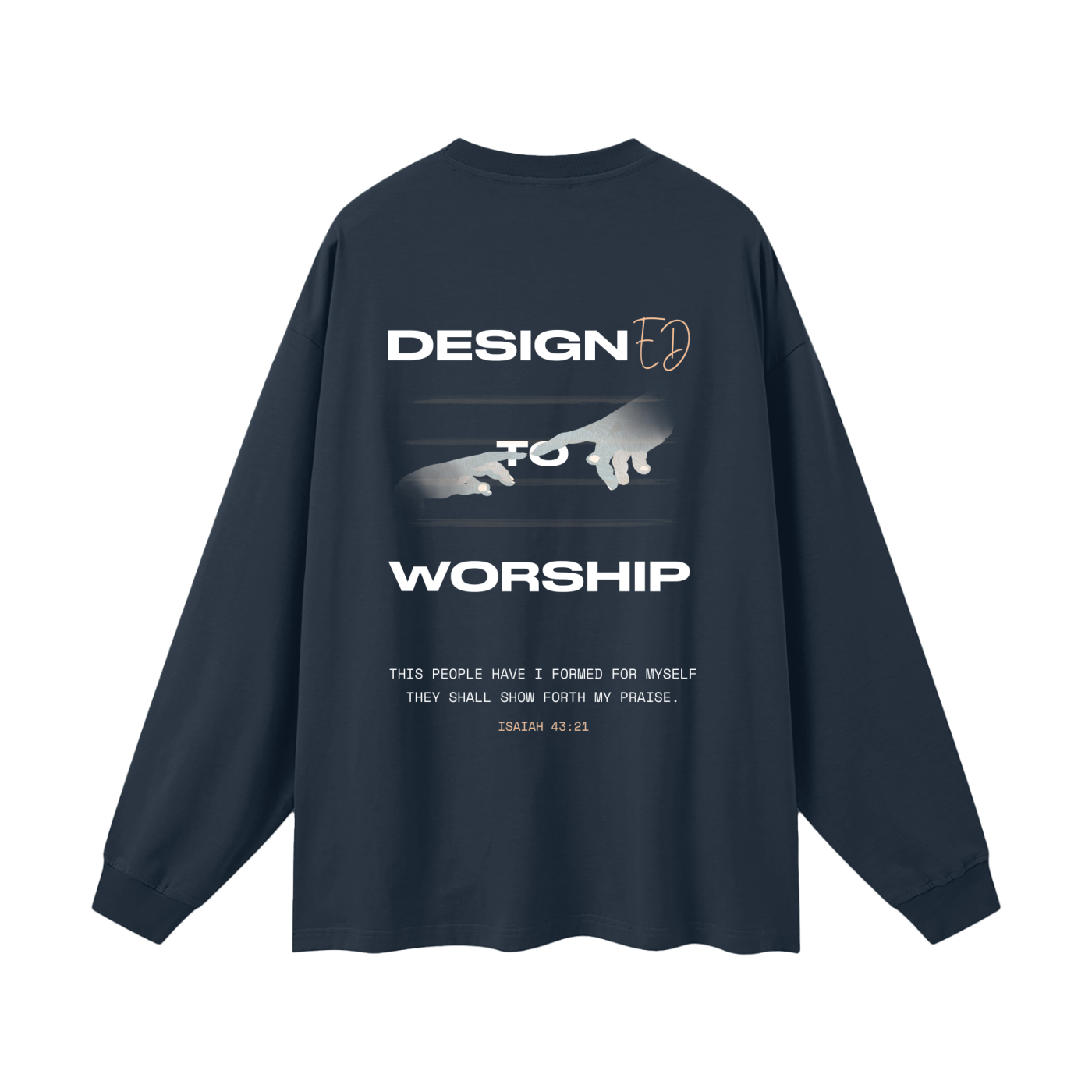 'design(ed)' long sleeve shirt