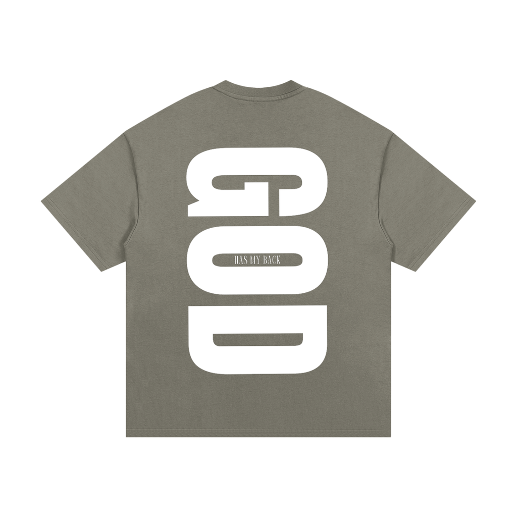 'God has my back' shirt