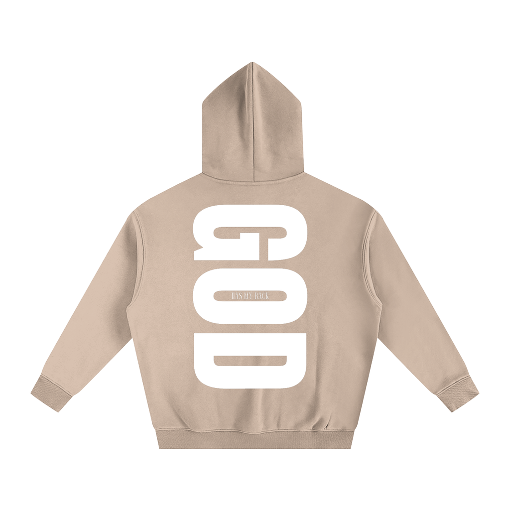'God has my back' hoodie