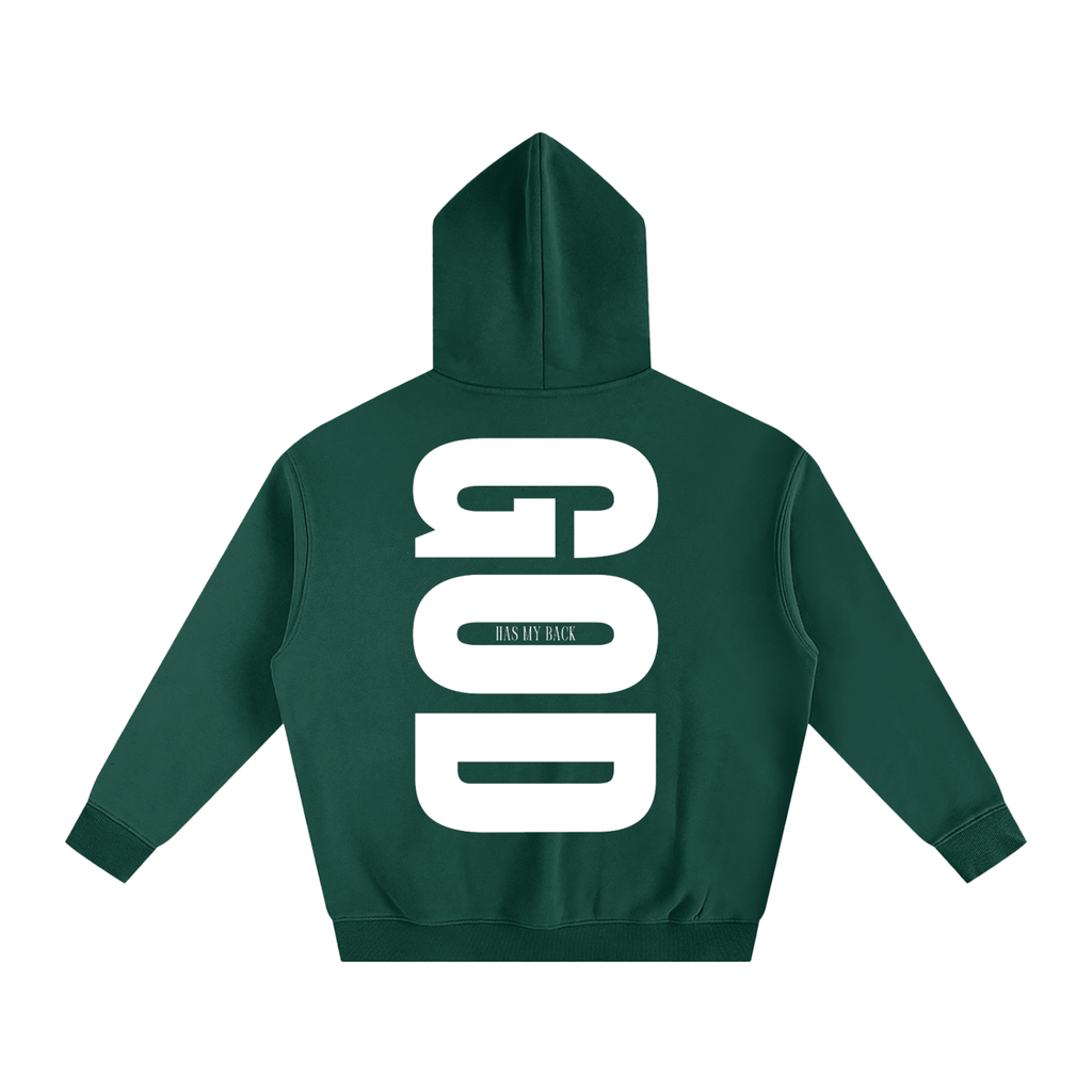 'God has my back' hoodie