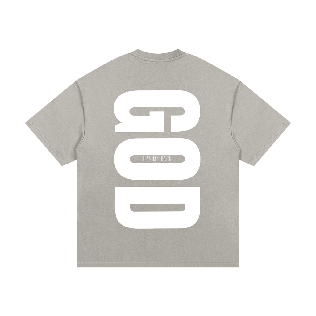 'God has my back' shirt