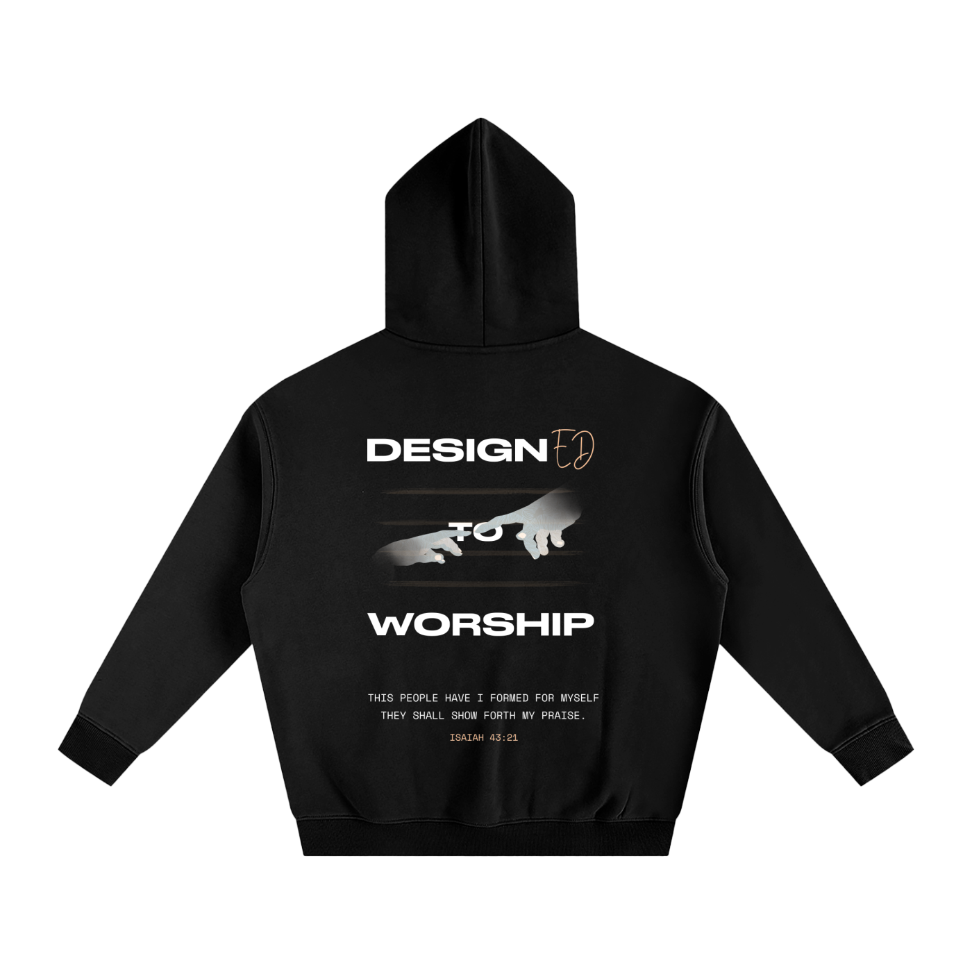 'design(ed)' hoodie